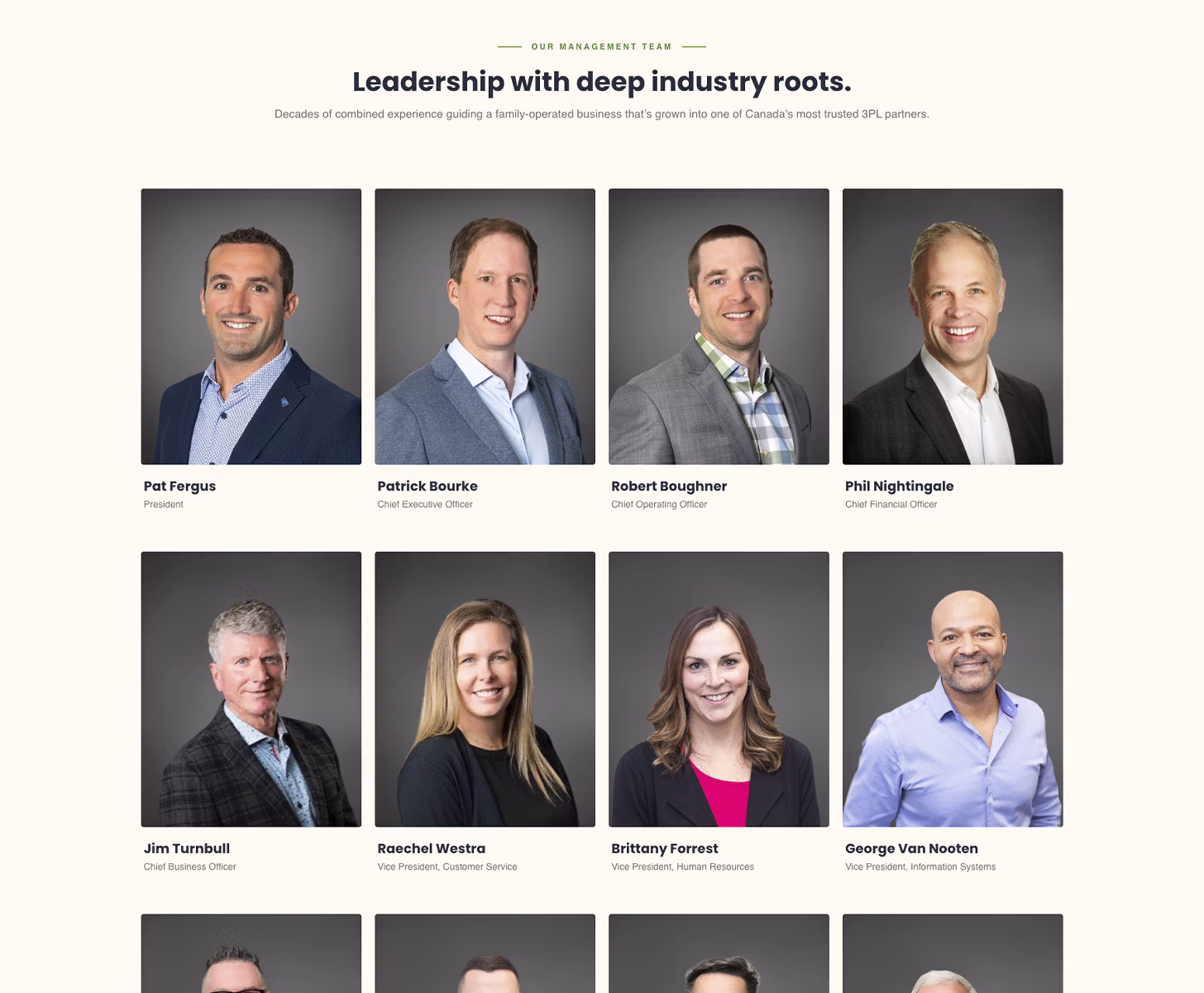 Leadership, Front And Centre
