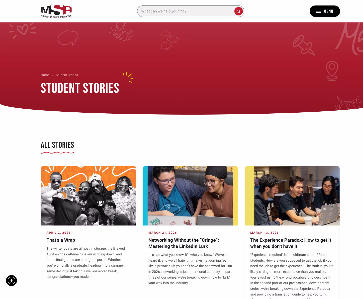 Stories From Campus