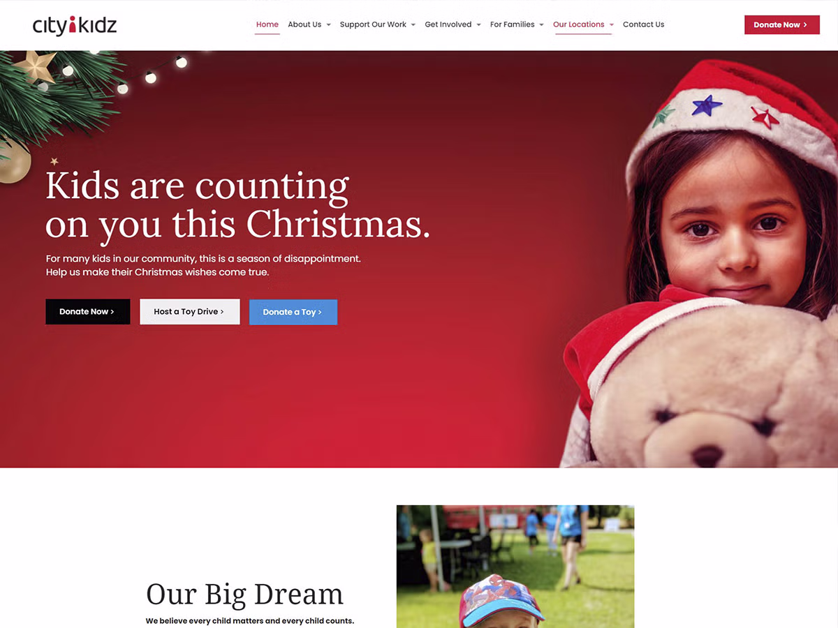 City Kidz website