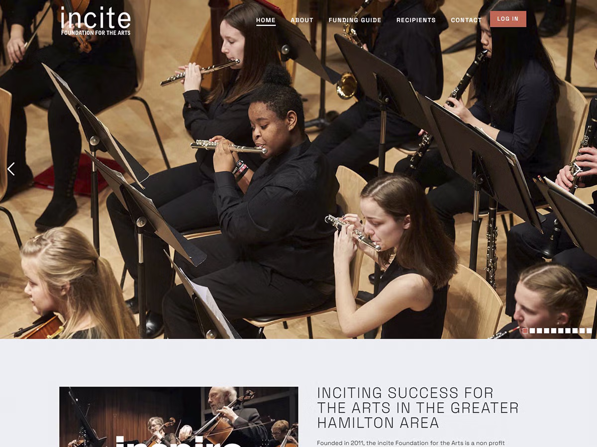 Incite Foundation website