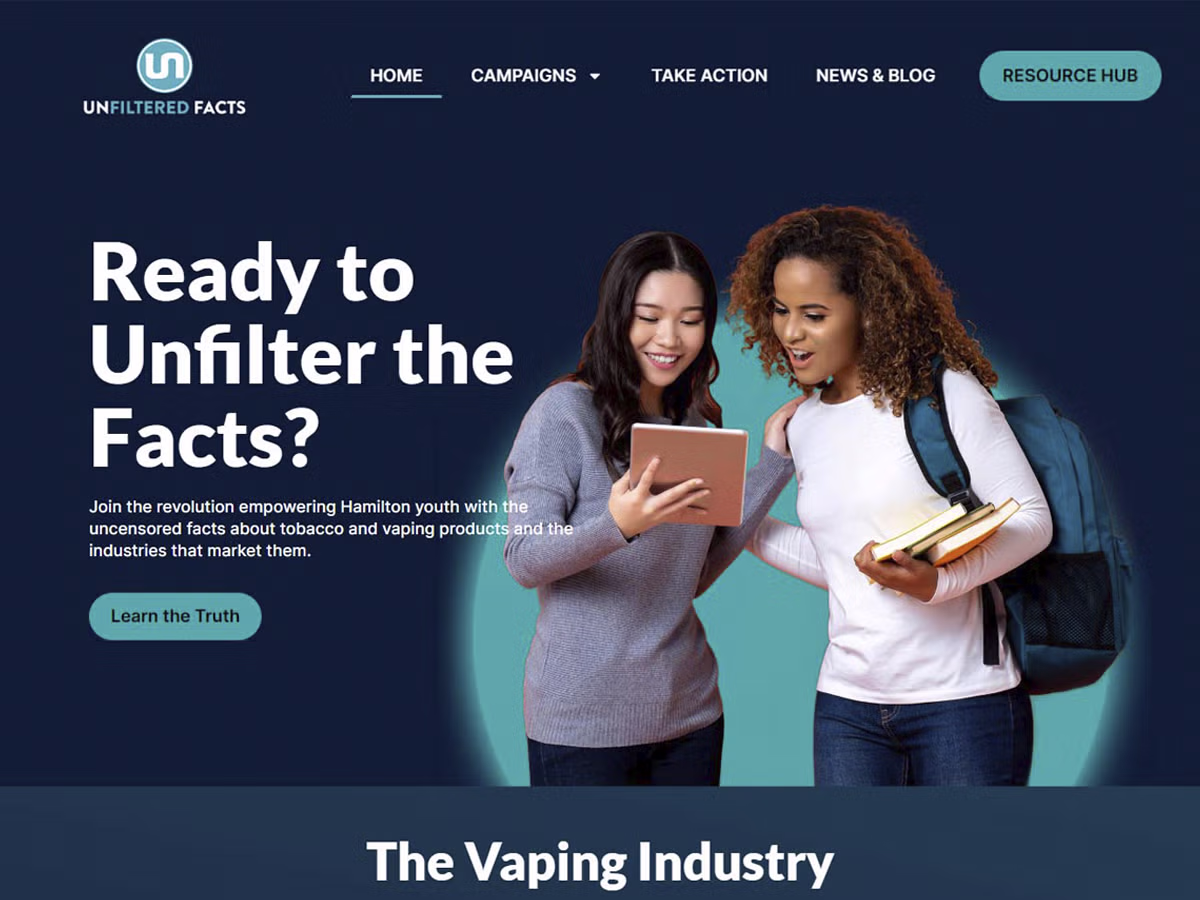 City of Hamilton · Unfiltered Facts website