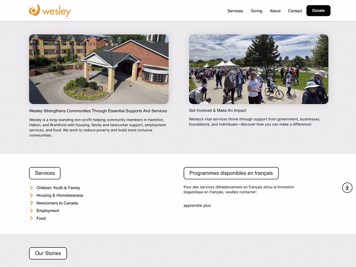 Wesley website